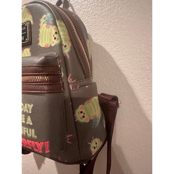 Loungefly Disney Pixar A Bug's Life Heimlich Mini Backpack - BoxLunch Exclusive - Picture 6 of 11